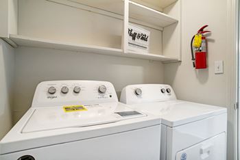 Washer and dryer